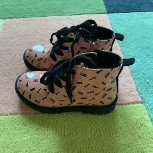 Kids combat boots